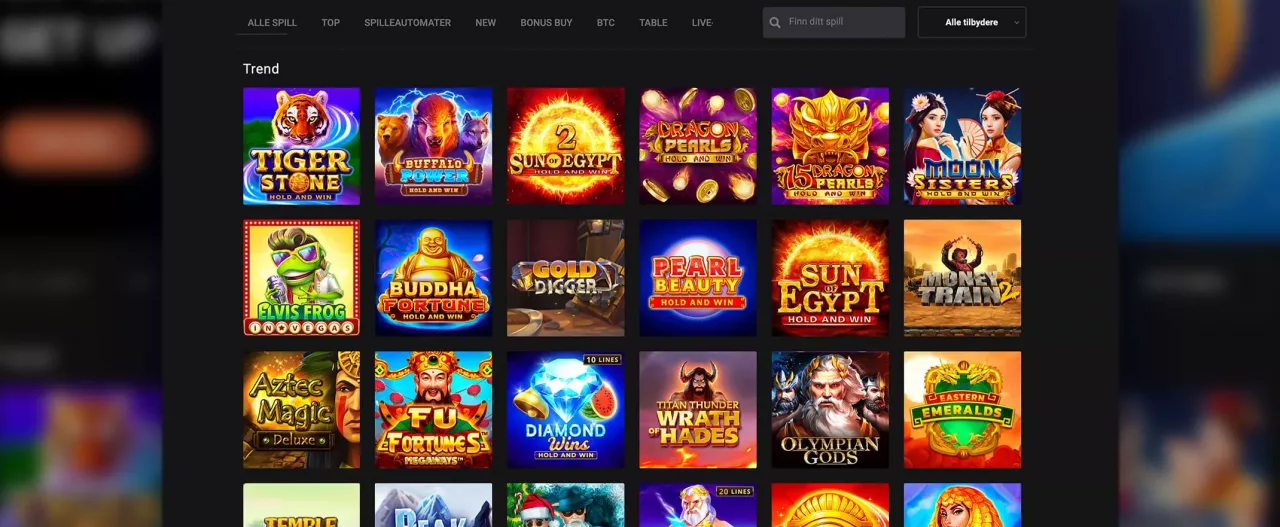 LevelUp casinospill