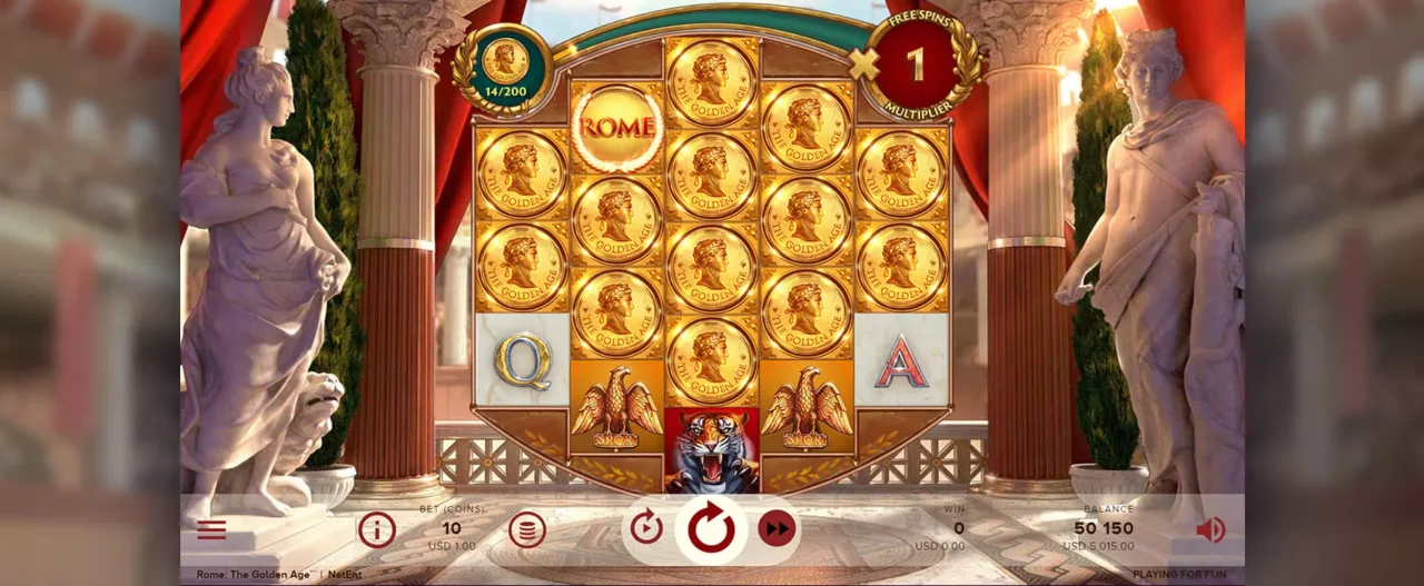 Rome: The Golden Age screenshot of the bonus round