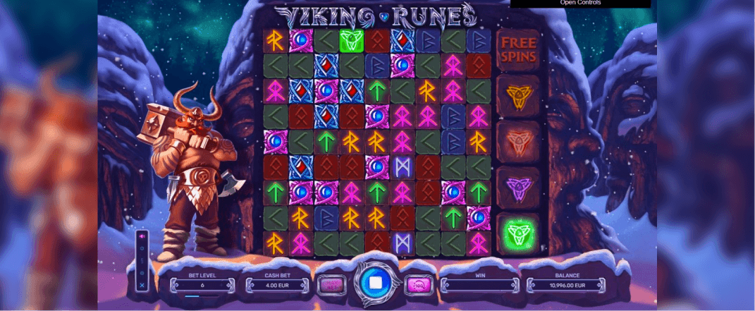 Viking Runes Spielautomaten Bewertung, Walzen und symbolen