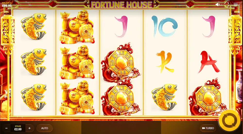 fortune house red tiger slot