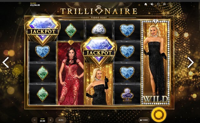 Trillionaire Spielautomaten Bewertung, Walzen und Symbolen