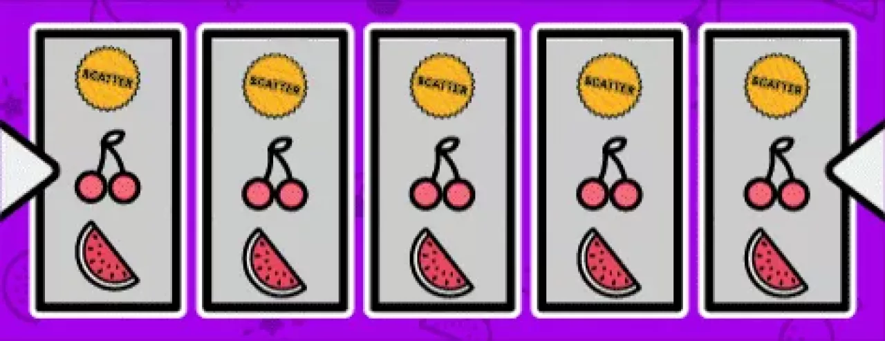 Gif of scatter slot feature