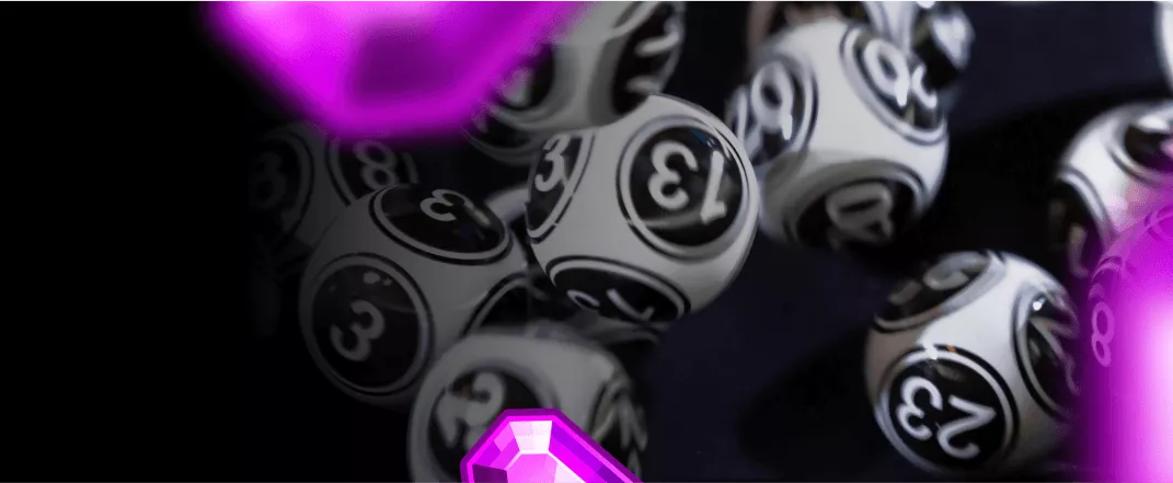 Bingo Rooms (Bingo Balls on black background)