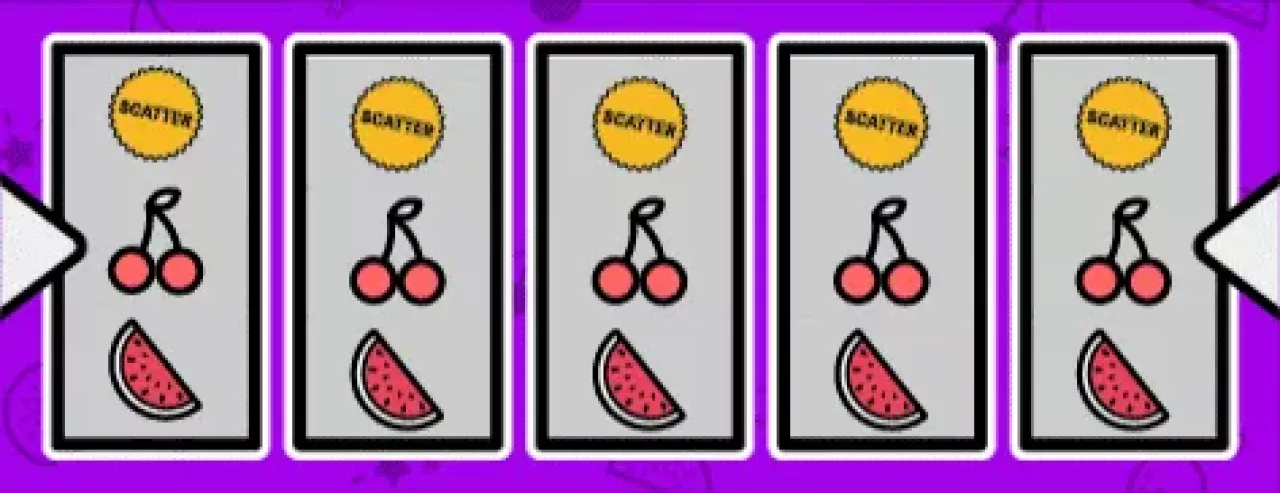 Gif of stacked symbols slot feature