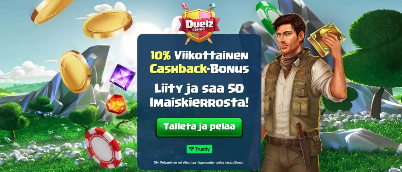 Duelz Casino etusivu