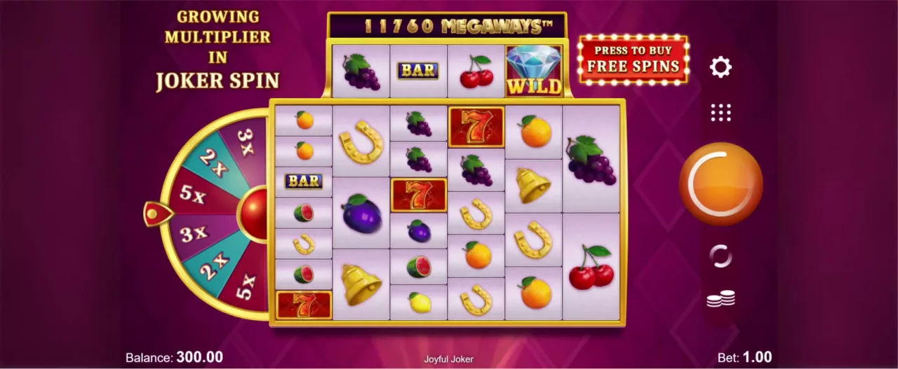 Joyful Joker Megaways slot screenshot