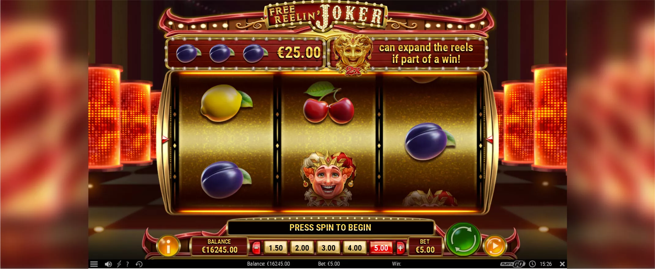 Free Reelin' Joker slot screenshot