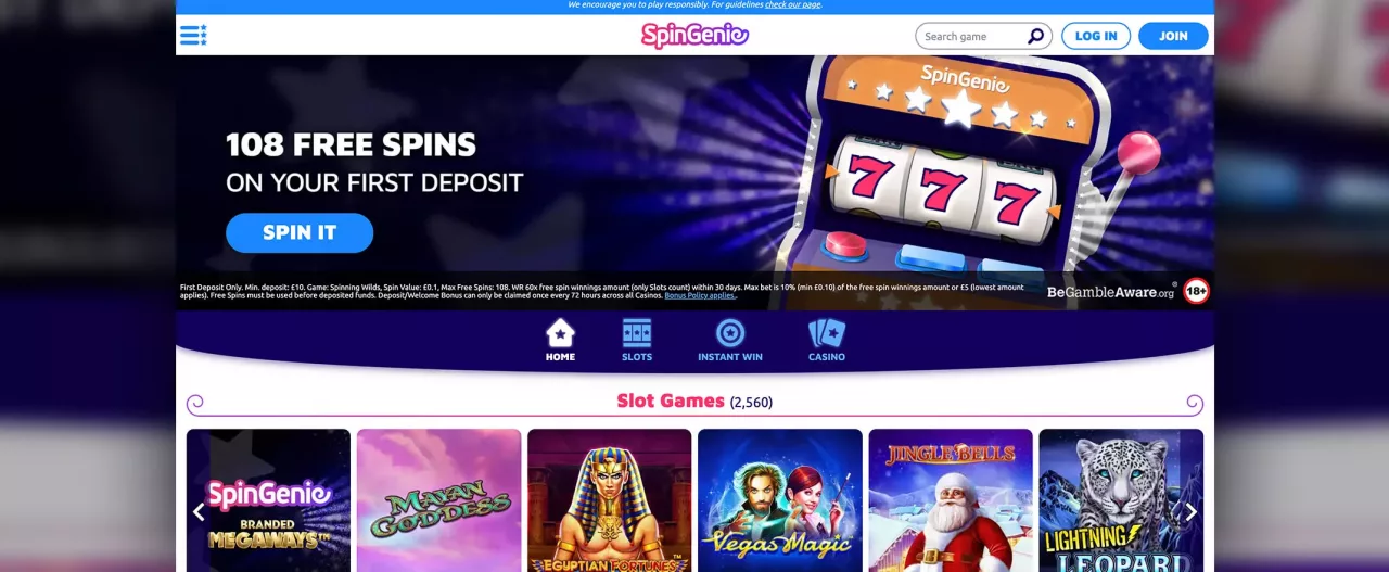 SpinGenie casino