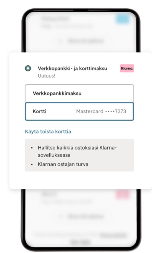 Klarna talletus