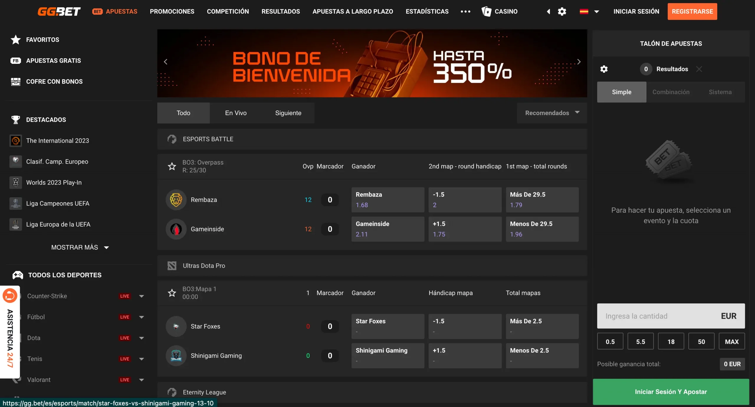 Apuestas Deportivas en GG.Bet - JohnSlots