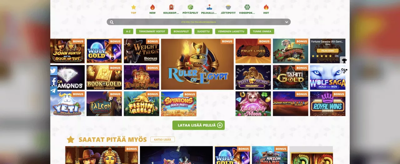 PlayDingo Casinon peliaula