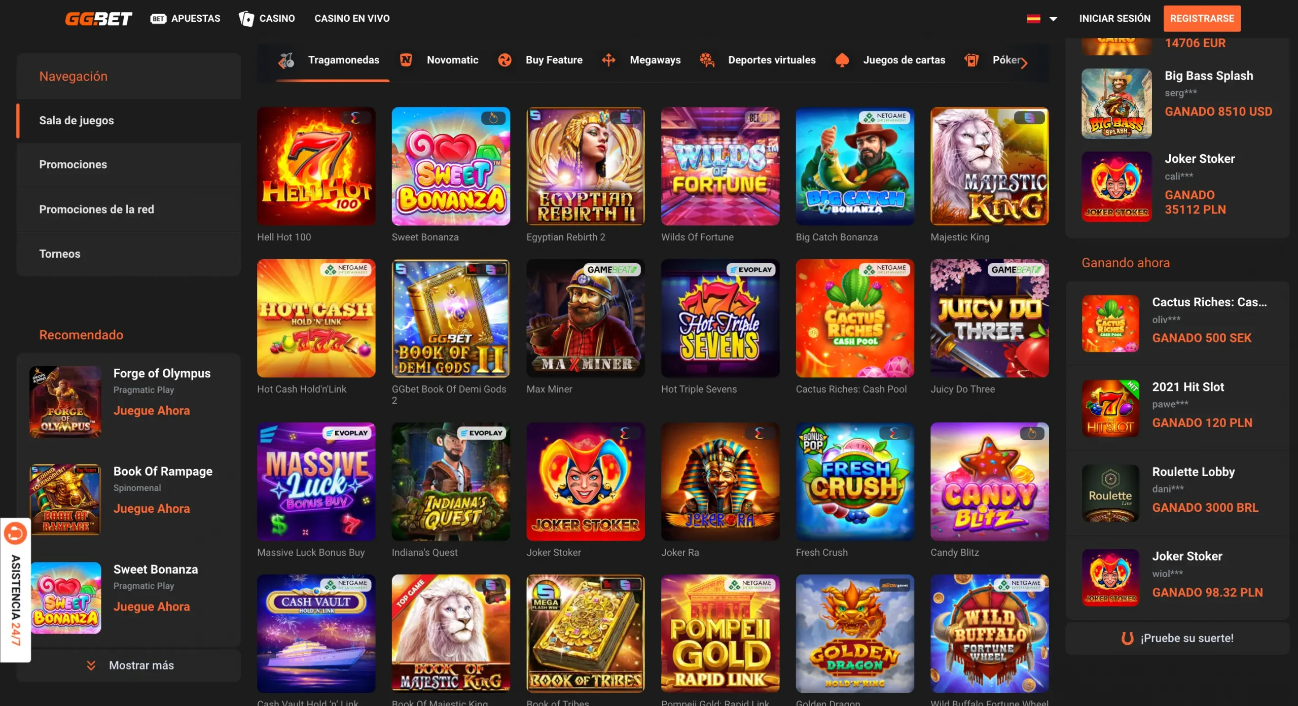 Tragamonedas Online en GG.Bet - JohnSlots