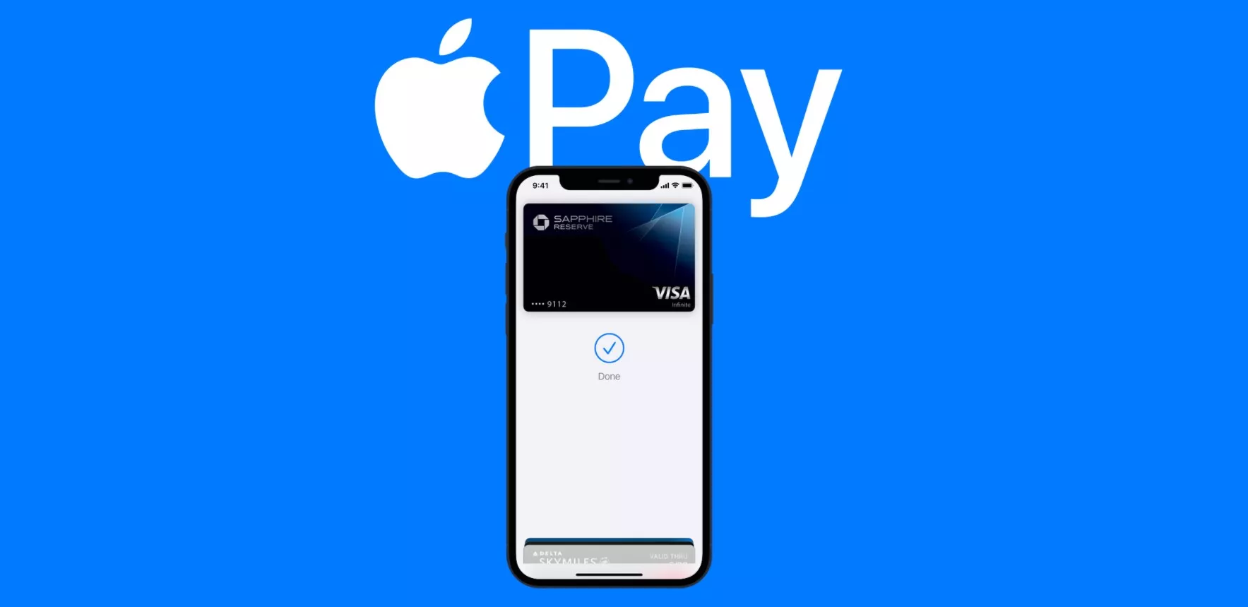 Kortin lisääminen Apple Pay Walletiin