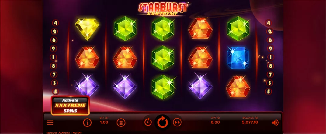 Reseña de Starburst XXXtreme