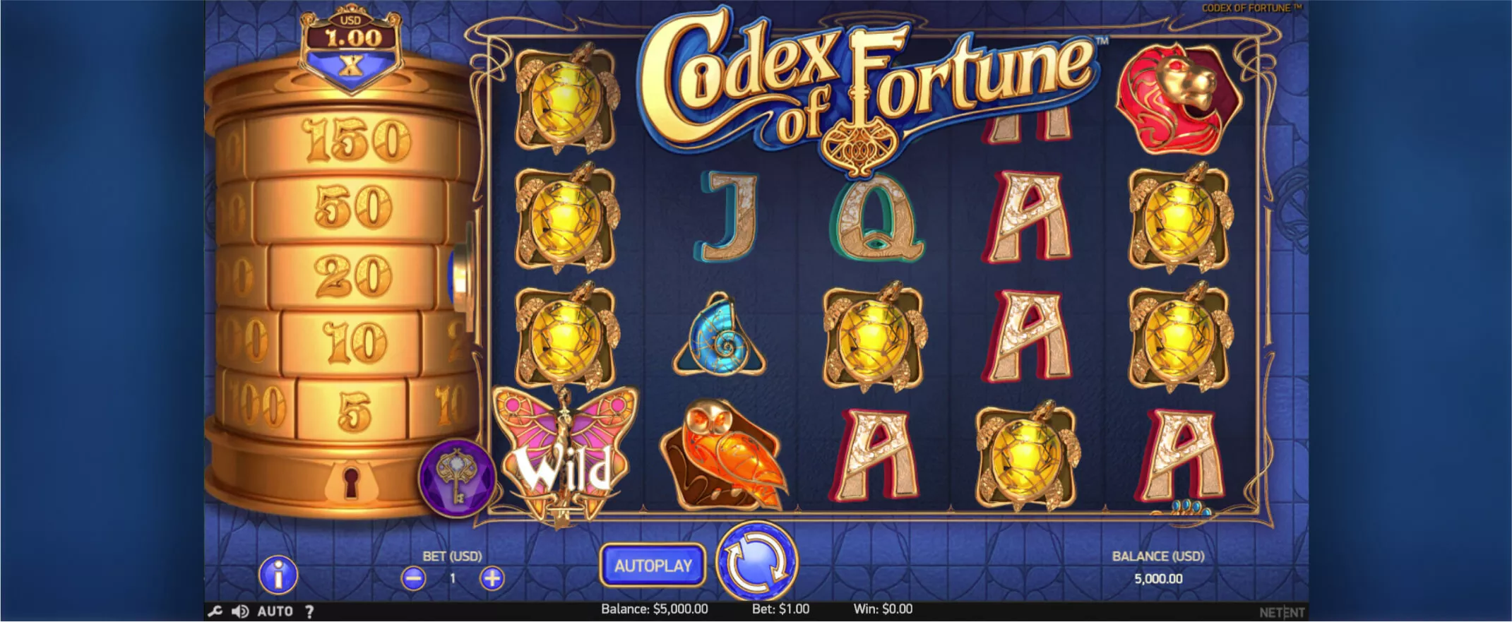 Codex of Fortune screenshot of the reels