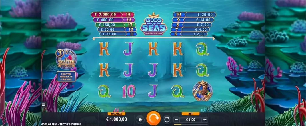 God Of Seas Tritons Fortune