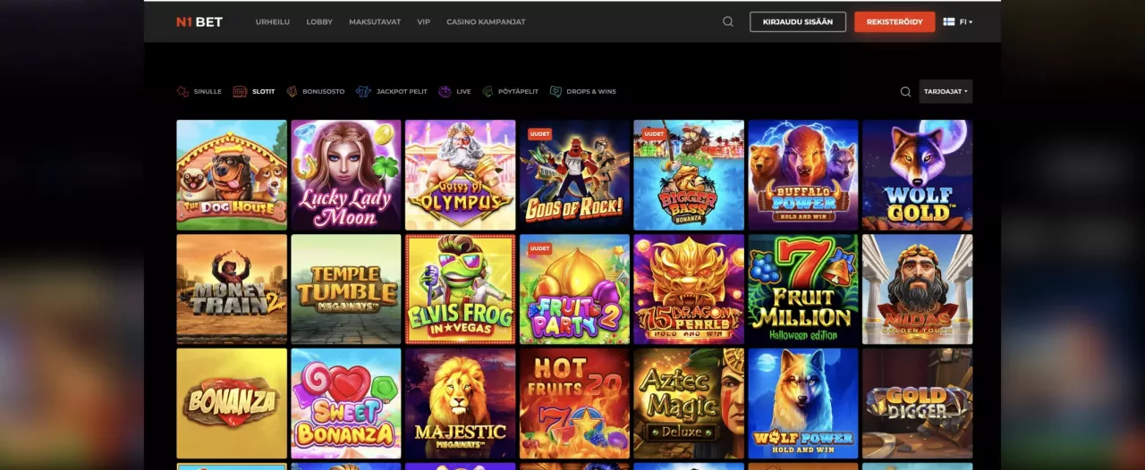 N1Bet Casinon peliaula