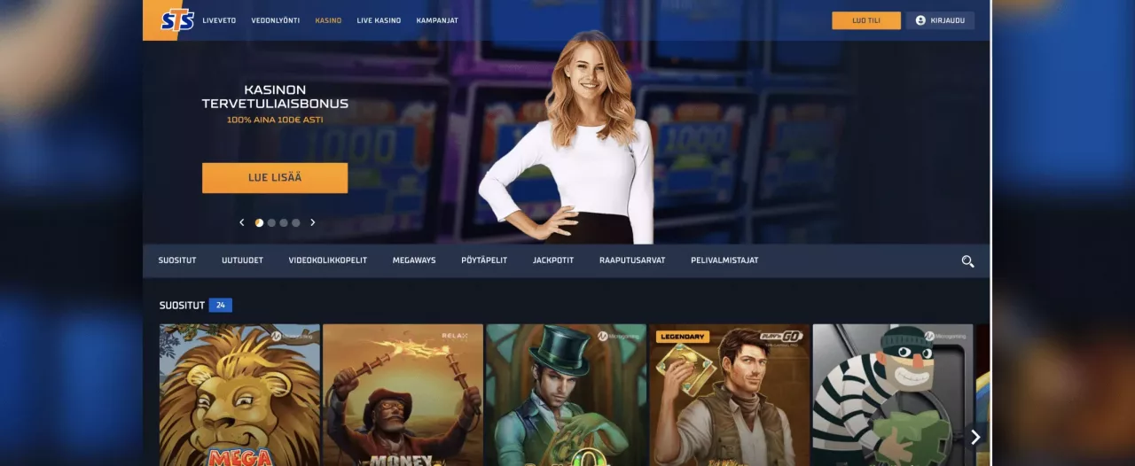 STS Casinon pelit