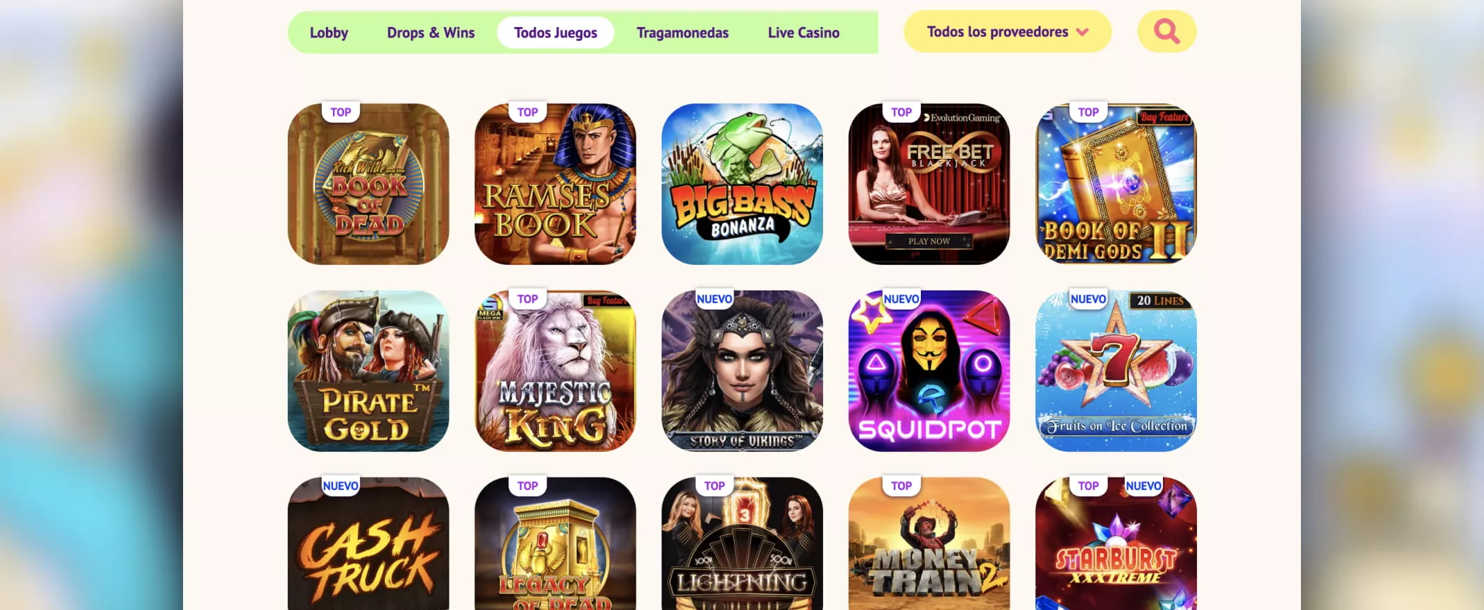 Juegos de Samosa Casino