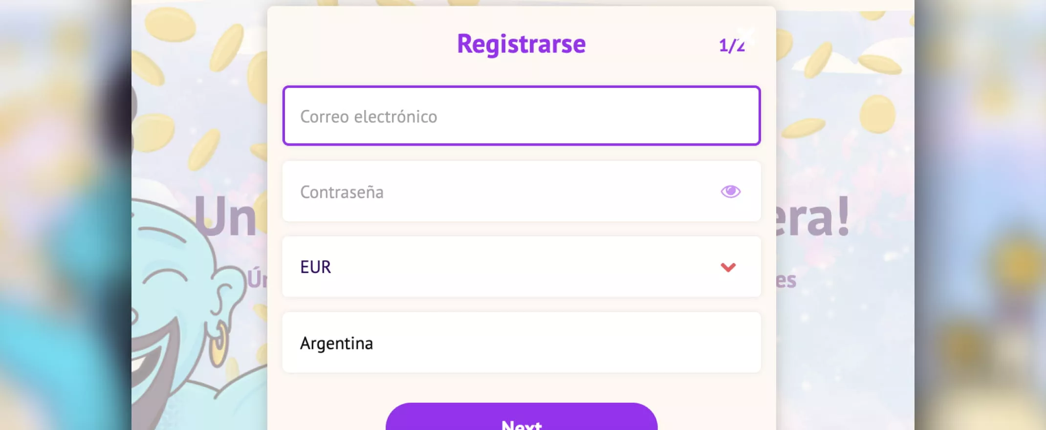 Registro en Samosa Casino