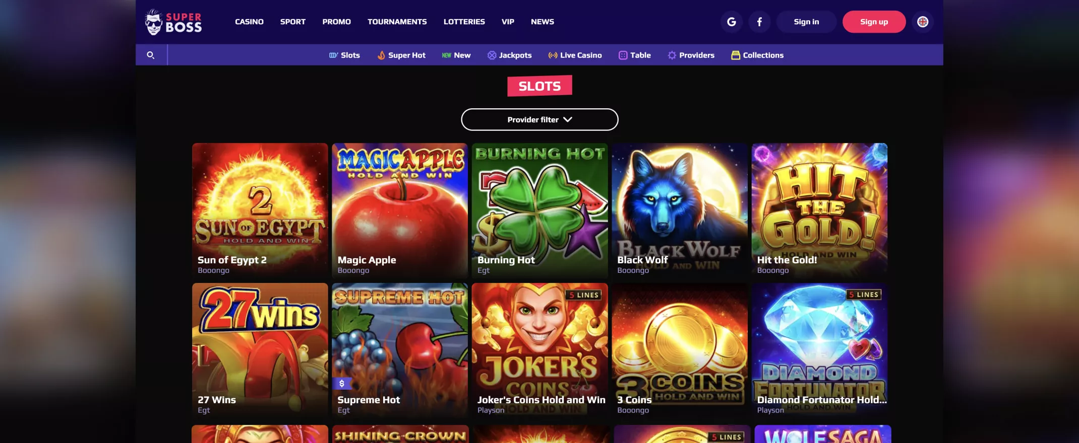 superboss casino promo code