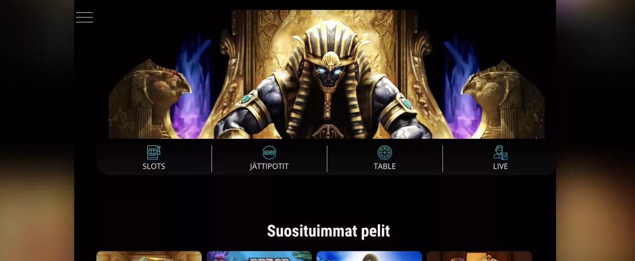 Wild Pharao Casinon etusivu