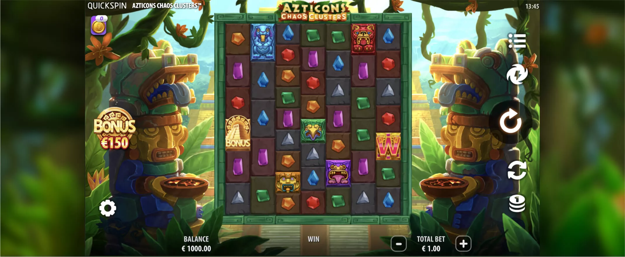Captura de pantalla de Azticons Chaos Clusters