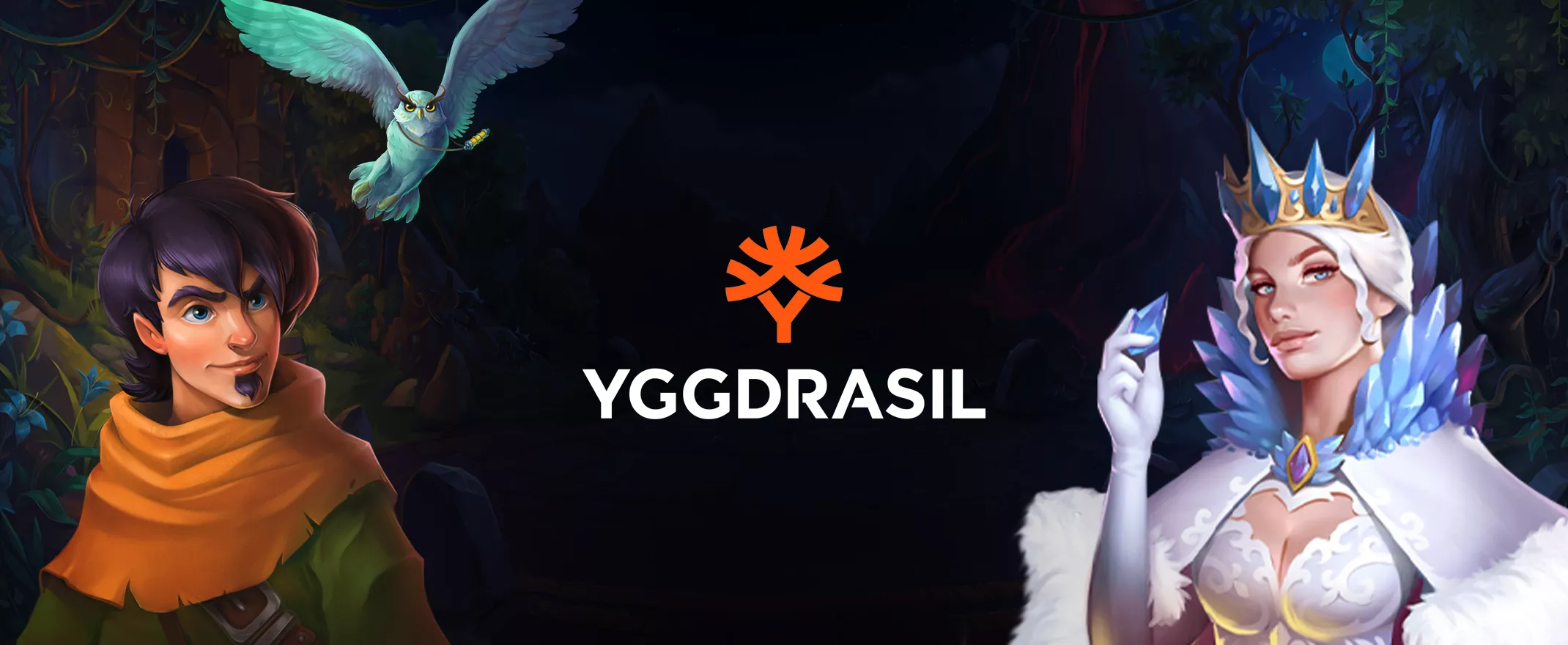 Banner de jackpots de Yggdrasil