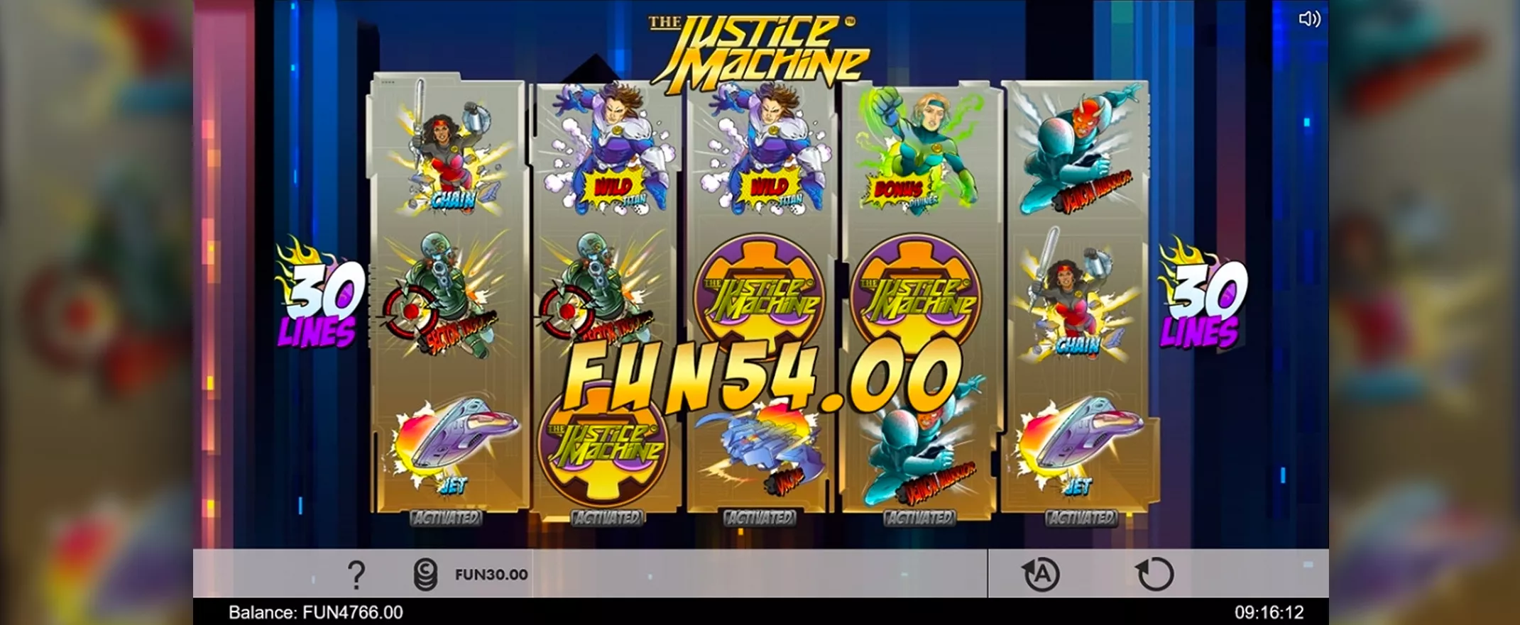Justice Machine peliarvostelu, kuvankaappaus pelistä