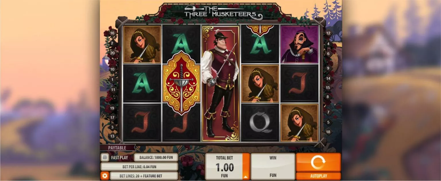 The Three Musketeers slot