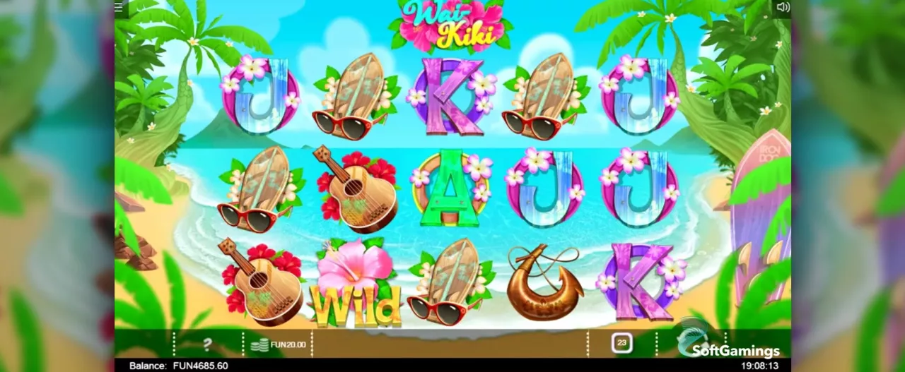 Wai Kiki Spilleautomat