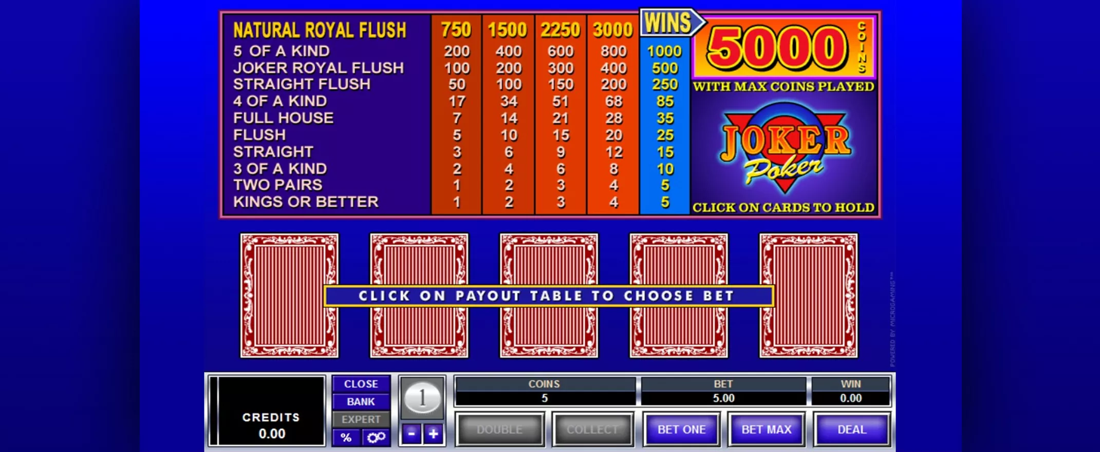 Video Poker Joker