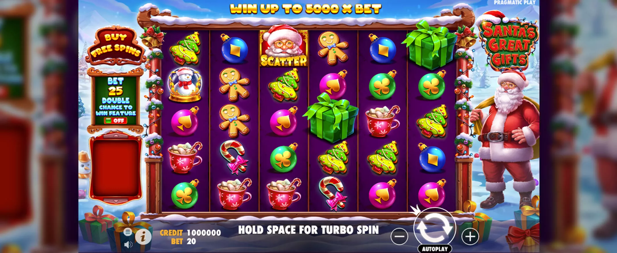 Santa's great Gifts slot