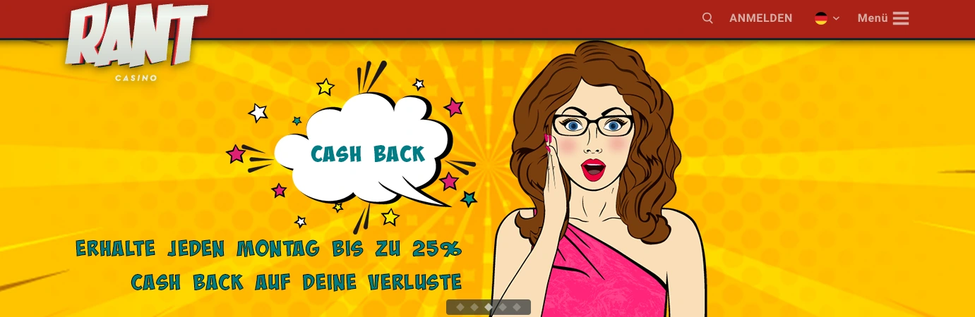 Rant Cashback 25%