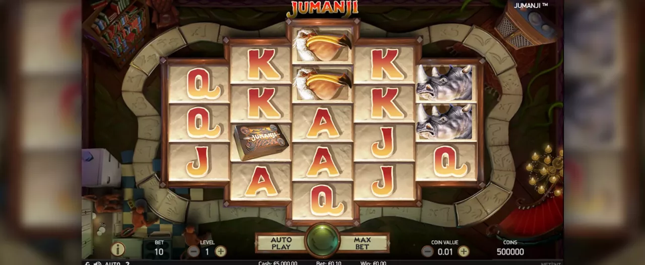 Jumanji slot bonusrundor
