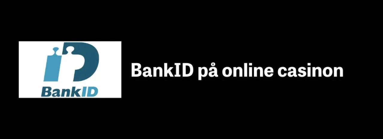 BankID logo på svart bakgrund