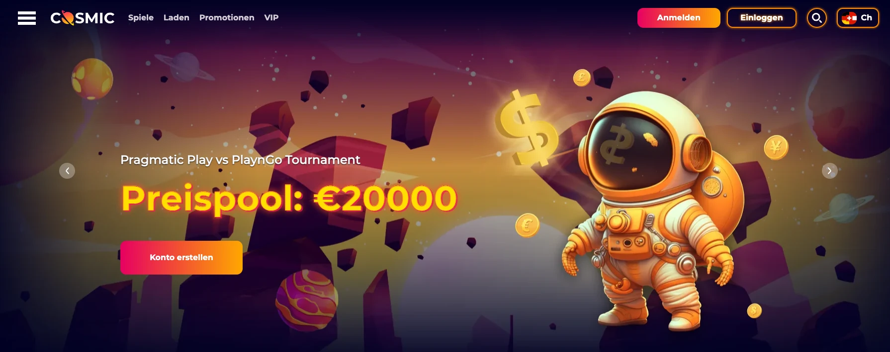 Cosmic Casino Startseite