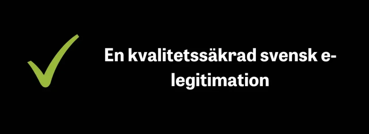 Grön bocksymbol med svart bakgrund och text