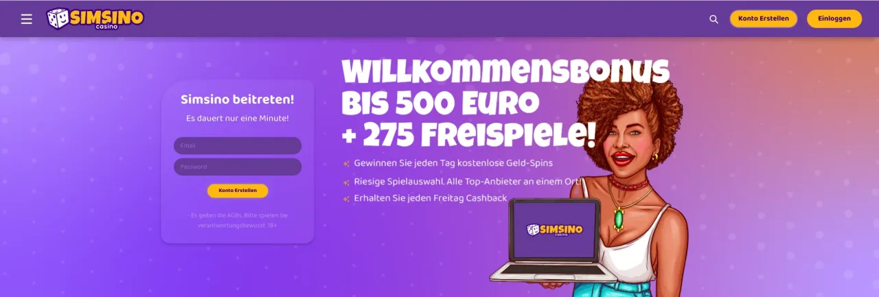Simsino Bonus