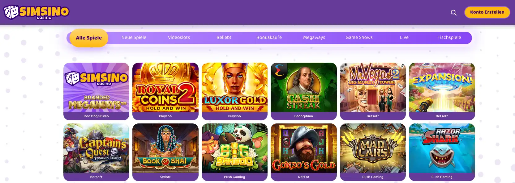 Simsino Casino Slots