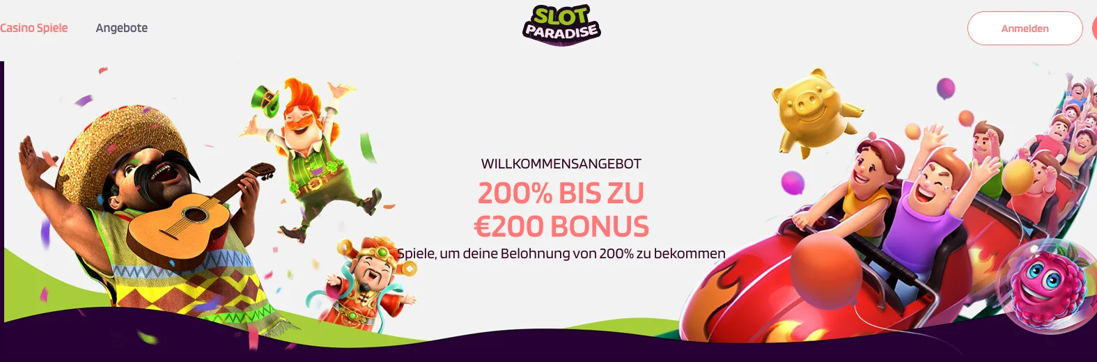 Slotparadise Casino Bonus