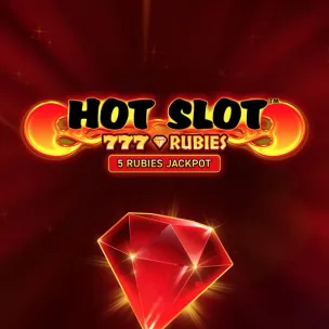 Hot Slot 777 Rubies logo