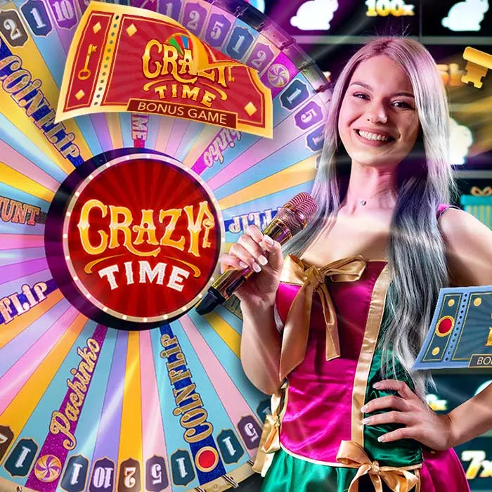 Crazy Time - Live Casino Spiel von Evolution Gaming