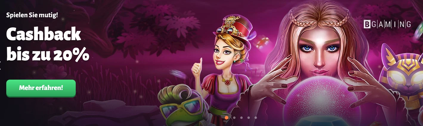 Slot Hunter - 20% Cashback