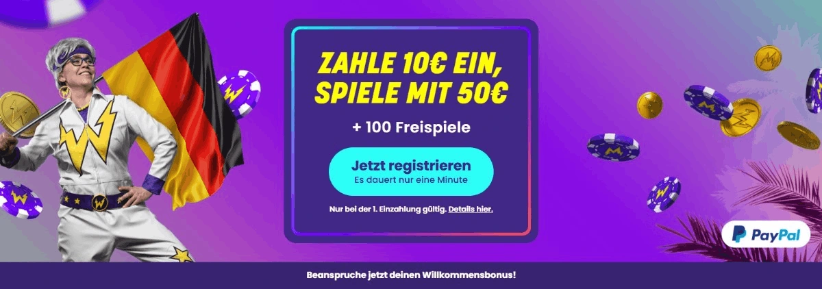 Wildz Casino Bonus Code