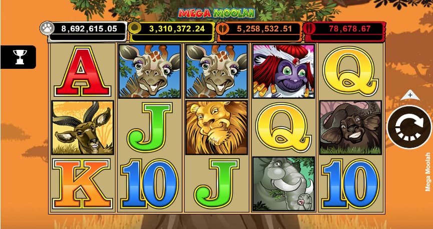 Mega Moolah Slot Gameplay