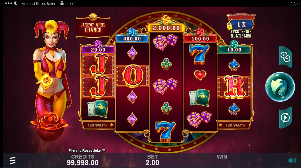 Fire and Roses Joker Slot