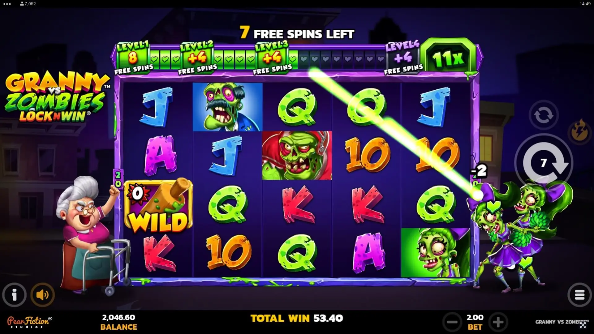 granny vs zombies free spins 2