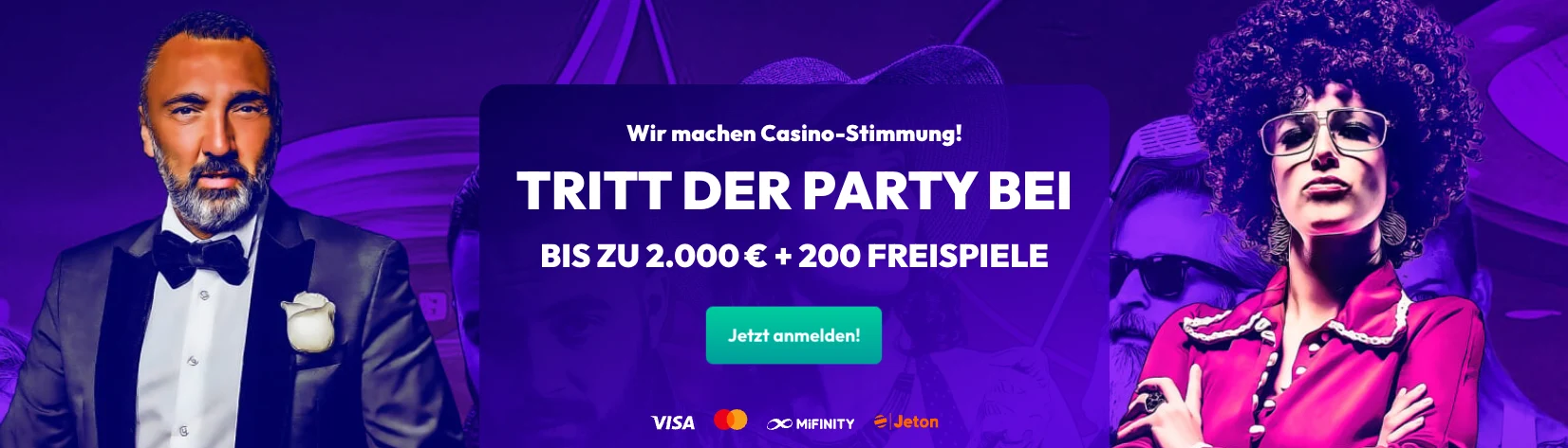 Spinfever Homepage Zahlungen mit CashtoCode sind möglich