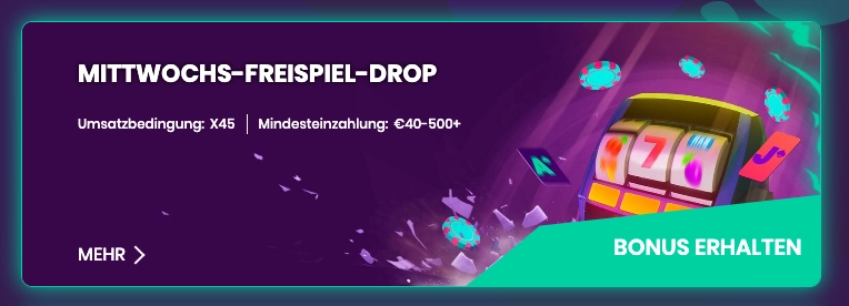 Turbico Mittwochs-Freispiel-Drop